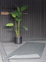 Alfombra de Pasillo Gris Oscuro Alfombra Rauz